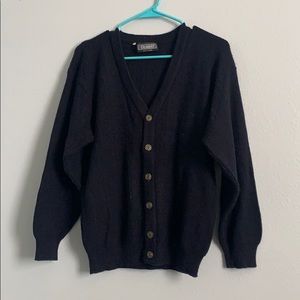 Made in Italy men’s cardigan sweater